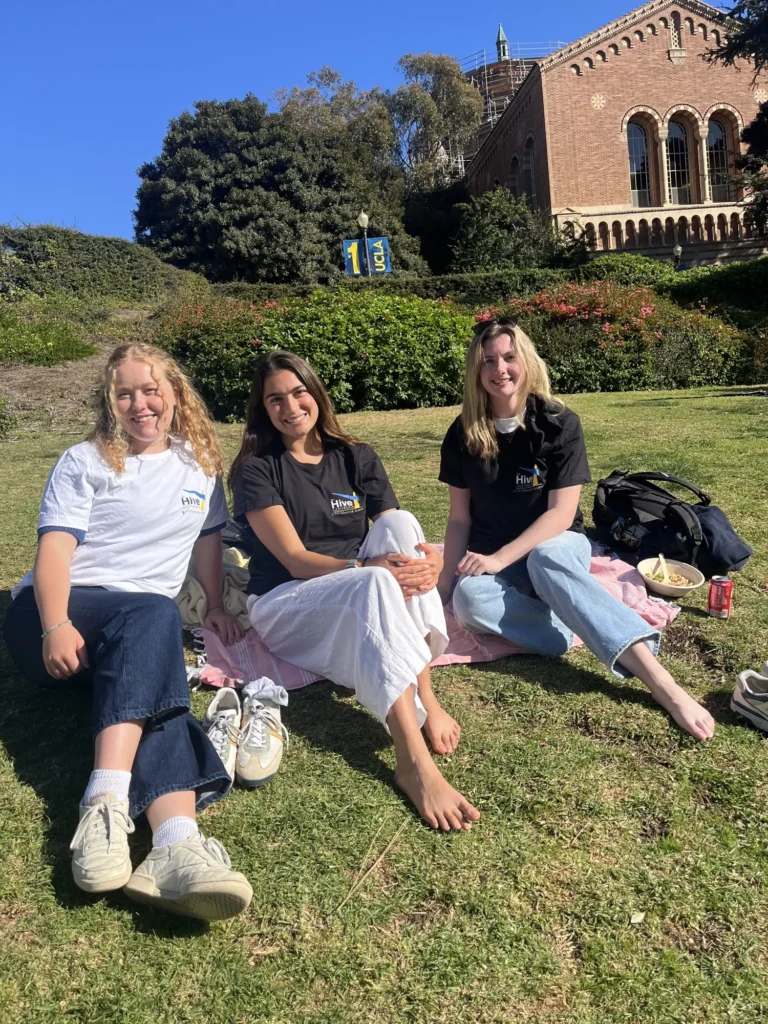 UCLA Students smiling